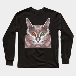 Amber-Emerald Cat Long Sleeve T-Shirt